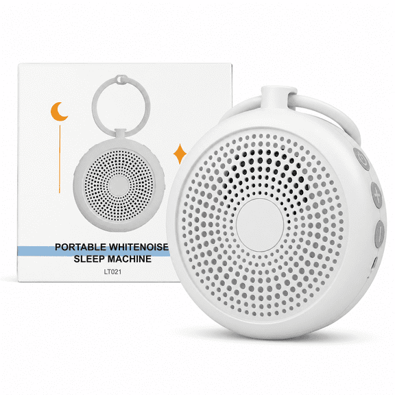 Radsen Portable Sound Machine, White Noise Machine for Baby Adults, 29 Soothing Sounds for Sleep, Child Lock & 60Hrs Playtime, 30 Volume Control– for Home, Office Privacy, Meditation, Registry Gift