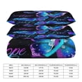 thumbnail image 2 of 3 Pcs Soft Bedding Set, Includes 1 Duvet Cover with Zipper And 2 Pillow Shams,Butterfly Faith Hope Love Queen(90"×90"), 2 of 8