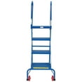 thumbnail image 3 of Vestil FLAD-4 Folding 4 Step Ladder with Wheels, 3 of 5