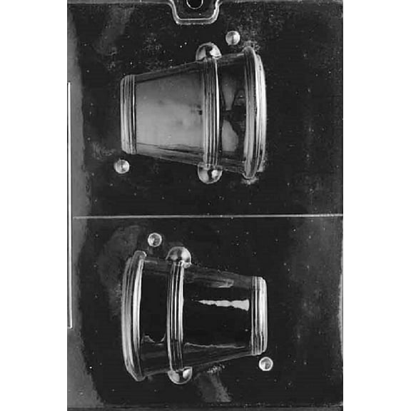 Grandmama's Goodies AO108 Champagne Bucket Chocolate Candy Soap Mold with Exclusive Molding Instructions