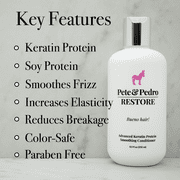 Pete & Pedro RESTORE Keratin Protein & Smoothing Conditioner, 8.5 oz.