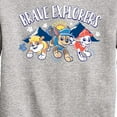 thumbnail image 3 of Paw Patrol - Brave Explorers - Toddler And Youth Crewneck Fleece Sweatshirt, 3 of 6