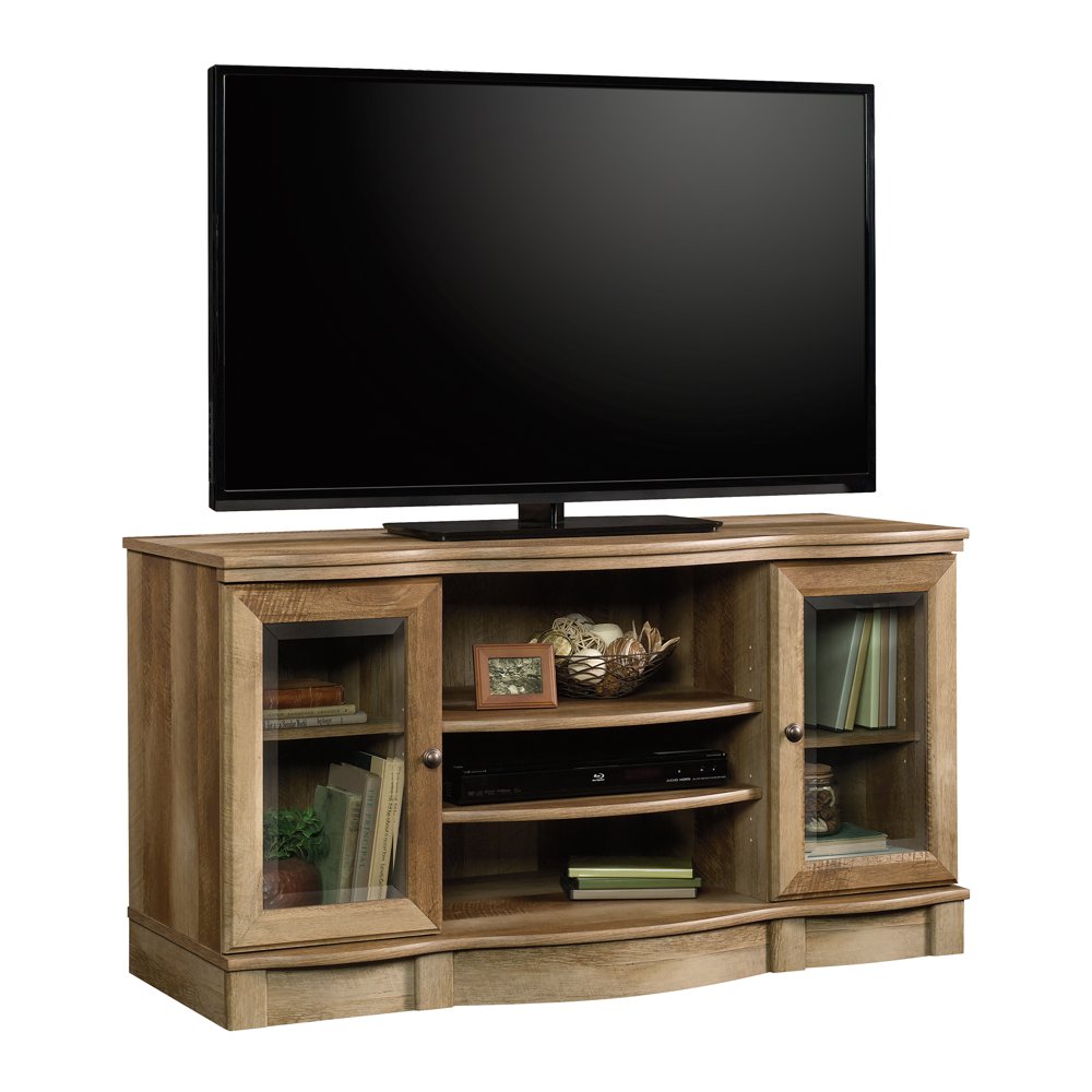 Sauder Regent Place TV Stand for TVs up to 50", Craftsman Oak Finish