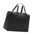 thumbnail image 3 of Bolsa de viaje Bolsa de ropa Bolso portátil ligero con asas Equipaje negro, 3 of 8
