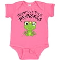 thumbnail image 3 of Inktastic Mommy's Little Princess Cute Frog Girls Baby Bodysuit, 3 of 5
