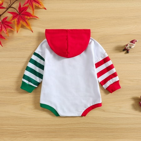 

TOWED22 Romper Sweatshirt Fall 0-18 Months Baby Girl Jumpsuit Ribbed Ruffle Long Sleeve One-Piece Spring Clothes Hearts Print Romper Bodysuit Green