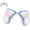 Blue, variant on Electric Animal Ears Headband with Detachable/Replaceable,Gravity Touch activated Faux Cat Fox Wolf Dog Ears
