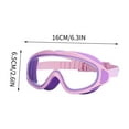 thumbnail image 3 of UV Waterproof Anti Fog Swimwear Eyewear Swim Diving Water Glasses Adjustable Swimming Goggles Sports Eyewear,Clear Wide Vision Swim Glasses Boys Girls Pool Beach Swimming Accessories, 3 of 5