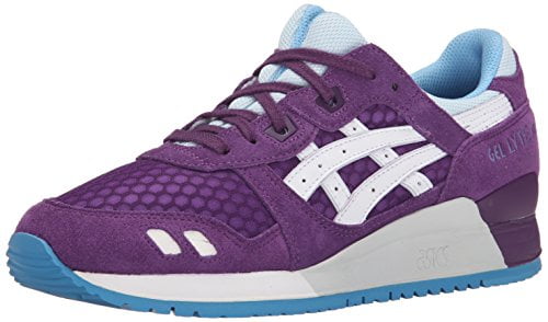 purple asics running shoes