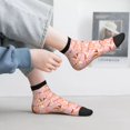 thumbnail image 2 of Naloa Pink Cockatoo Birds Ankle Socks for Women Non Slip Socks No Show Socks Classic Low Cut Casual Socks Casual Socks, 2 of 7
