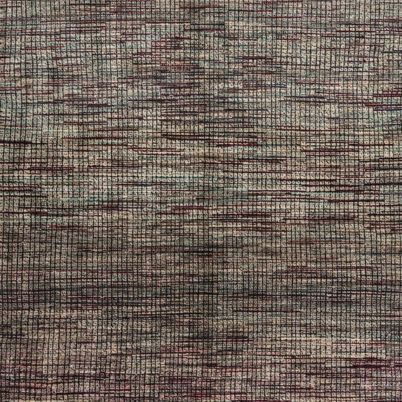 Ahgly Company Machine Washable Indoor Square Abstract Midnight Gray Area Rugs, 8' Square