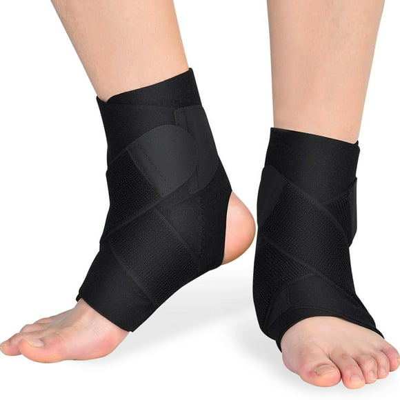 TOPINCN Ankle Support Brace, Adjustable Ankle Brace Breathable Nylon Material Super Elastic Sleeve for Ankle Support Brace for Men and Women