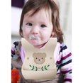 thumbnail image 4 of Pack Of 50 Baby Bib Disposable Toddler Bib Bear Pattern Newborns Bib Designed for Comfort & Protection Against Stains, 4 of 4