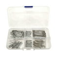thumbnail image 2 of 175Pc SPLIT PINS Cotter Fixings Set Assorted Sizes Zinc Plated Steel Hard Case, 2 of 6
