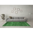 thumbnail image 3 of Ahgly Company Indoor Rectangle Persian Emerald Green Bohemian Area Rugs, 2' x 4', 3 of 4