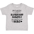 thumbnail image 3 of Inktastic My Daddy is a Respiratory Therapist and a Hero Boys or Girls Baby T-Shirt, 3 of 5