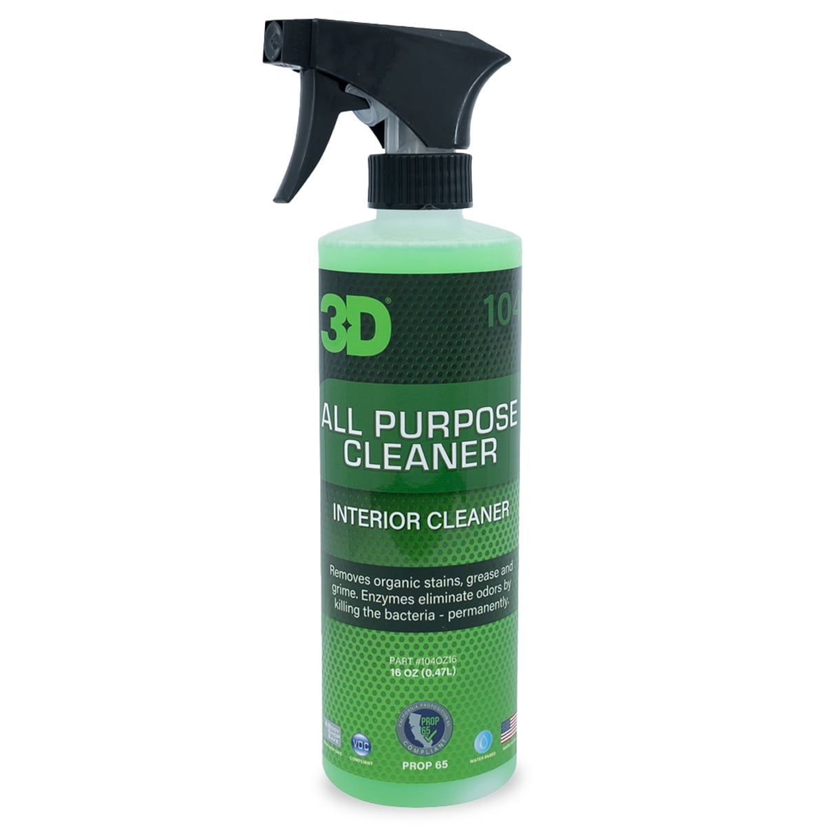 3D All Purpose Cleaner Multi Surface Cleaner Refill Safe for Cars