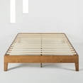 thumbnail image 6 of Best Price Mattress Naturalista Grand 12 Inch Solid Wood Platform Bed with Wooden Slats, Full, Natural Pine, 6 of 8
