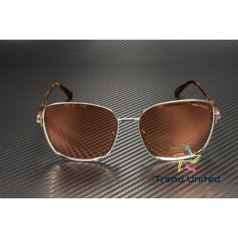 Tom Ford FT1029 12G Metal Dark Ruthenium Brown Mirror 57 mm  display picture 3