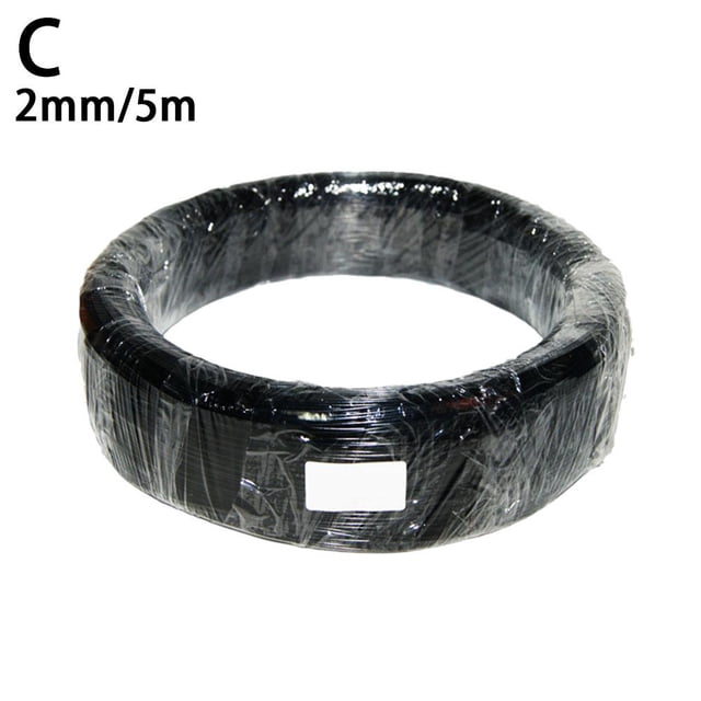 Black Bonsai Wires Anodized Aluminum Bonsai Training Wire Total 500cm P4G0