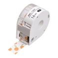 thumbnail image 1 of Yeacher MAKEID 1 Roll Thermal Printing Adhesive Label Paper Waterproof Tear-Resistant Name Price Barcode Label Sticker Tape for T7 Portable Label Maker Printer, Sweet Orange 16mmx4m, 1 of 8