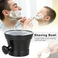 thumbnail image 3 of Man's Shaving Bowl with Handle Soap Mug Bowl Barber Cleaning Soup Cup for Razor, 3 of 6