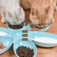 thumbnail image 3 of 1PC Cat Bowl, Multi Petals Food Bowls, Special Bowls For Kittens And Cats, Feeding Cat Supplies, 3 of 9