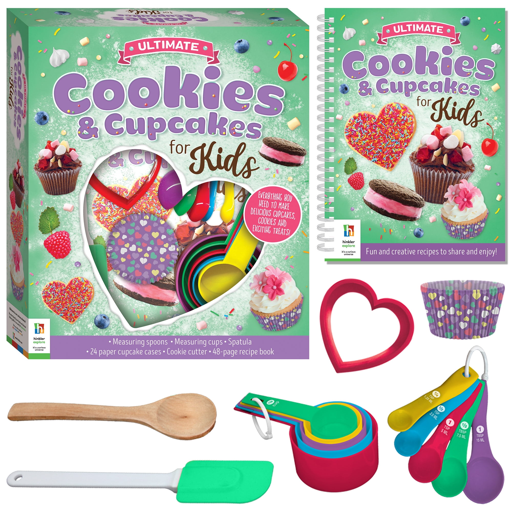 Ultimate Cookie & Cupcakes for Kids - Cookbooks for Kids - Cooking with Children - Baking Utensils and Guides - Children's Hobbies - Learn to Bake Cookies and Cupcakes - Baking for Kids Aged 8 to 12