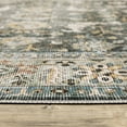 thumbnail image 2 of Oriental Weavers Charleston Washable Area Rug - CHA09 - 7'6" x 10' - in Charcoal/ Gold - Vintage Inspired, Non-Slip, Stain Resitant, Ultra Low Pile, Dining, Living Room Rug, 2 of 5