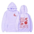 thumbnail image 4 of Liyamei Chandail à Capuchon et Chandails en Molleton pour Filles pour l'Hiver Tenue Décontractée Col Rond Imprimé Lettre Chandail pour Enfants de 2 à 13 Ans Activités Extérieures et Confort Quotidien Taille Violet, 2-3 Ans, 4 of 5