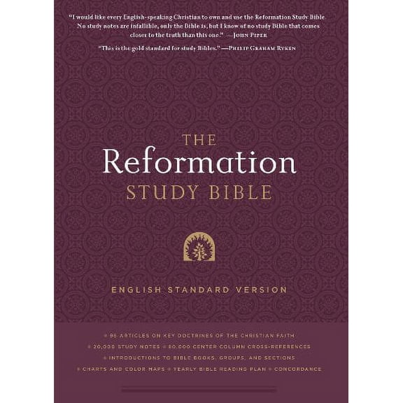 Pre-Owned Reformation Study Bible-ESV-hardcover, 2d Ed with maps Paperback