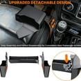 thumbnail image 4 of 4PCS Upgraded Center Console Organizer for Jeep Wrangler JL JLU 4xe 2018-2025 & Gladiator JT 2020 2021 2022-2025 Accessories Gear Shift Side Tray Hanging Armrest Storage Box (Not for JK/JKU), 4 of 5