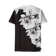 thumbnail image 5 of TaTaai Women’s V Neck Short Sleeve T Shirts Casual Loose Blouses Solid Color Soft Polyester Tops Summer Spring Daily Tees Gift, 5 of 6