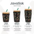 thumbnail image 6 of Sok It JavaSok Iced Coffee & Cold Soda Insulated Neoprene Cup Sleeve (Ho Ho Ho!, Large: 30 - 32oz), 6 of 6