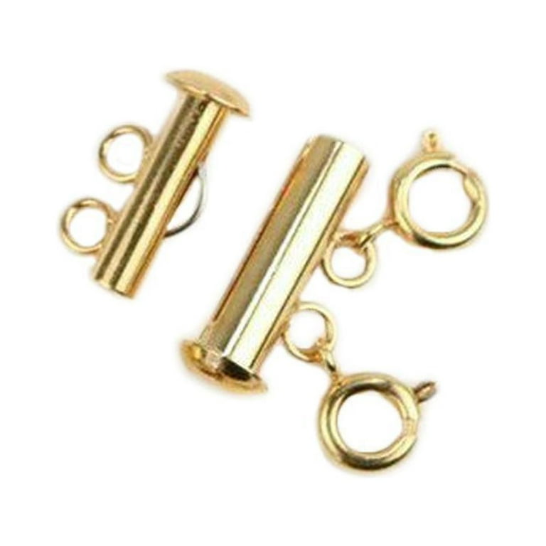 Set & Stones Layered Necklace Detangler in Gold