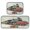 Old Train with Flowers, variant on 2-Piece Kitchen Rugs Set Non-Slip Mats Carpet Floor for Kitchen, Bathroom (19.7"x27.6" & 19.7"x47.2") Old Train with Flowers