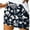 A06, variant on Workout Shorts Women Summer Saving Women's Summer Printed Pocket Bandage Shorts Casual Pants 2XL