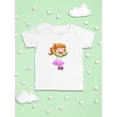 thumbnail image 3 of Girl With A Dress T-Shirt Infant -Image by Shutterstock,  12 Months, 3 of 4