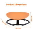 thumbnail image 3 of Kagrote Sensory Chair Sturdy Metal Base Sensory Chair For Kids Carousel Spin Sensory Chair Enhances Training Body Coordination Non-Slip Design For Safety attractively, 3 of 10