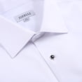 thumbnail image 2 of Tuxedo Convertible, White, American Slim Fit 15" Neck 32/33" Sleeve, 2 of 6