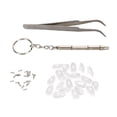 thumbnail image 2 of Almohadilla Para La Nariz Para Gafas, Kit De Reparación De Gafas, Pinzas, Acero Inoxidable Antideslizante, Para Mantenimiento Y Tienda, 2 of 8