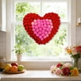 thumbnail image 4 of Huanglei Scène Intérieure de la Saint-Valentin Cœur de la Saint-Valentin Arrangement Intérieur Maison Cœur Rouge, 4 of 6