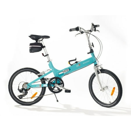 UPC: 0094416518747 | FBX 20-inch Monterey Folding Bike Blue