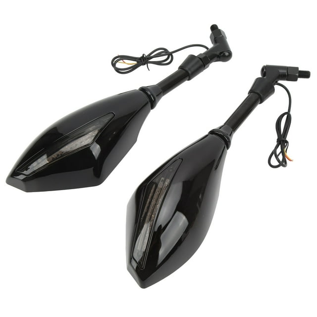 Espejo Retrovisor Para Motocicleta Con Luz LED Intermitente ParaMonster 600 750
