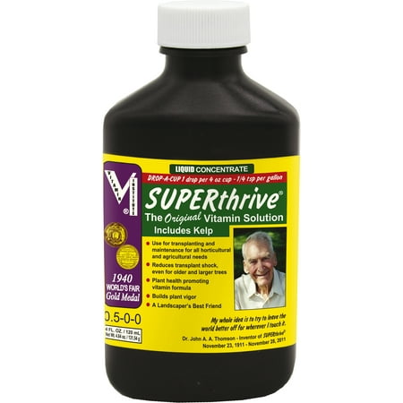 SUPERthrive Plant Vitamin Solution with Kelp, 4 Oz.