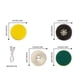 thumbnail image 5 of Cepillo de limpieza eléctrico con 4 cabezales reemplazables | Fregadora eléctrica recargable para baño, bañera, fregadero, azulejos de cocina, piso de lechada | Batería larga de 1200 mAh, 5 of 8