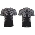 thumbnail image 2 of ARCHAIC BY AFFLICTION Men's T-Shirt S/S DEATH SHOUT Biker MMA, 2 of 8