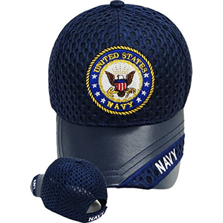 Buy Caps and Hats U.S. Navy Veteran Baseball Cap Vet Military Mens