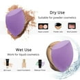 thumbnail image 3 of Juego de esponjas de maquillaje Esponjas de maquillaje Difuminadora Esponja de belleza vegana sin látex Esponja de belleza profesional Difuminadora Huevo de maquillaje Mezclador de base Borla de, 3 of 4