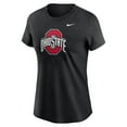 thumbnail image 2 of Women's Nike Black Ohio State Buckeyes Primetime Logo T-Shirt, 2 of 3